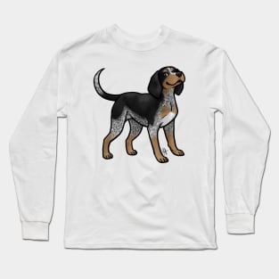 Dog - Bluetick Coonhound - Blue and Tan Long Sleeve T-Shirt